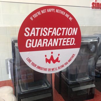 Smoothie King - "Satisfaction Guarantee" - Juice Bars & Smoothies Near Me - Plano, Texas