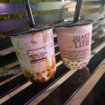 Ding Tea - Brown sugar latte and signature milk tea with golden boba. - Bubble Tea Near Me - Sacramento, California Ding Tea - Brown sugar latte and signature milk tea with golden boba. - Bubble Tea Near Me - Sacramento, California