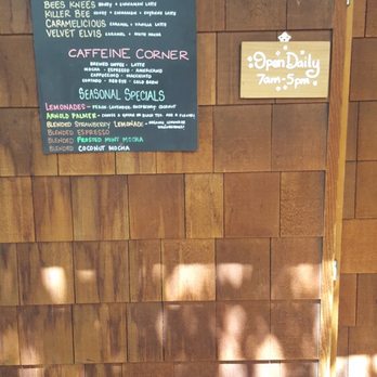 Watershed Coffee Roasters - Menu outside the front door - Coffee & Tea Near Me - Bend, Oregon Watershed Coffee Roasters - Menu outside the front door - Coffee & Tea Near Me - Bend, Oregon