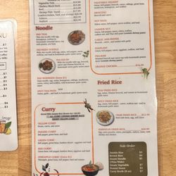 La Moon Thai Eatery - Menu