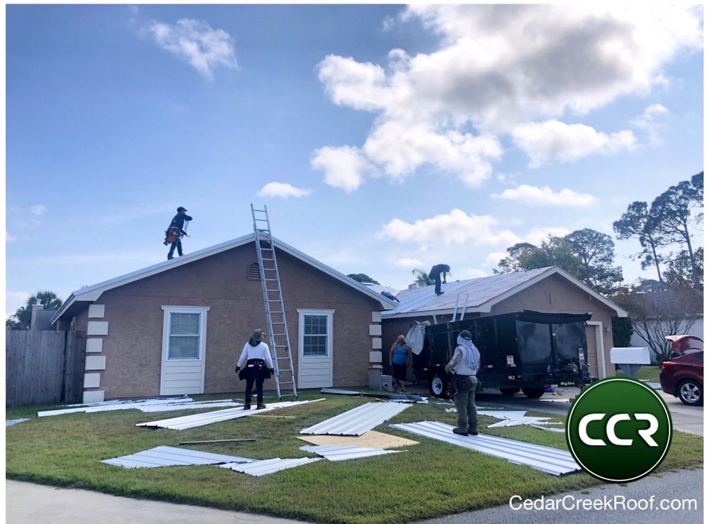 Slide of Cedar Creek Roofing