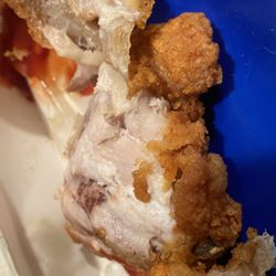 Royal Farms - Spoiled chicken with white growth