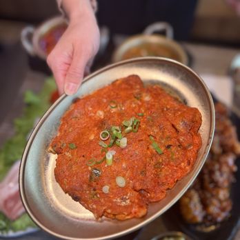 Ziggle Korean BBQ - Kimchi Pancake - Korean Near Me - Artesia, California