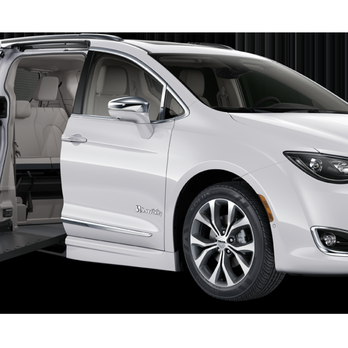 Clock Mobility - Chrysler Pacifica minivans with a fold out ramp allow for easy access. - Mobility Equipment Sales & Services Near Me - Portage, Michigan Clock Mobility - Chrysler Pacifica minivans with a fold out ramp allow for easy access. - Mobility Equipment Sales & Services Near Me - Portage, Michigan