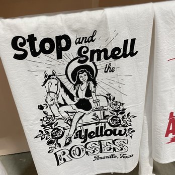 From 6th Collective - Cute Amarillo Tea Towel - Gift Shops Near Me - Amarillo, Texas