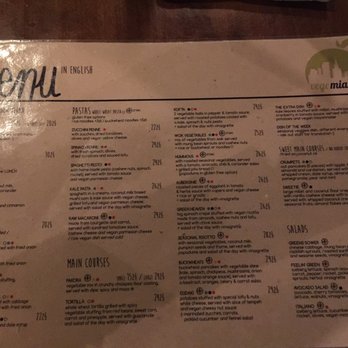 Vege Miasto - Menu Oct 2016 - Vegan Near Me - Warsaw, MZ Vege Miasto - Menu Oct 2016 - Vegan Near Me - Warsaw, MZ