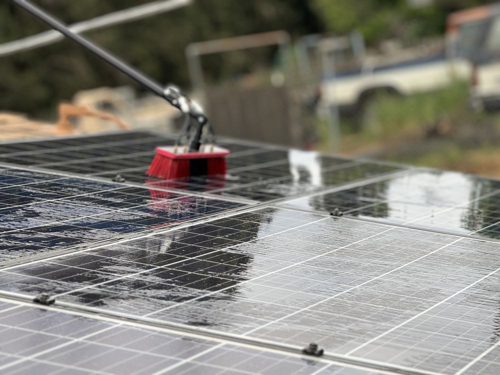 Slide of East County Solar Panel Cleaning