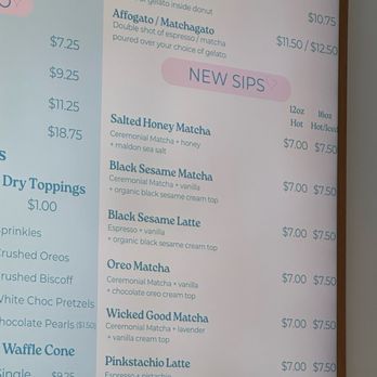 Cocoa + Cream - Menu IG: @ammysalamii - Gelato Near Me - Los Angeles, California Cocoa + Cream - Menu IG: @ammysalamii - Gelato Near Me - Los Angeles, California