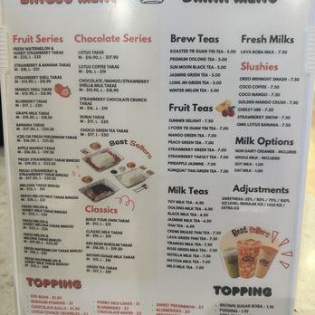 Tarae Queen - Menu - Desserts Near Me - Westminster, California Tarae Queen - Menu - Desserts Near Me - Westminster, California