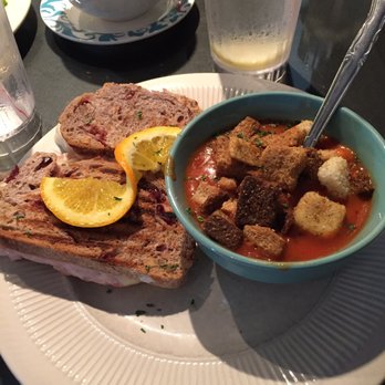 Rebecca's Bistro - Grilled cheese sandwich & tomato basil soup - Cafes Near Me - Walnut Creek, Ohio
