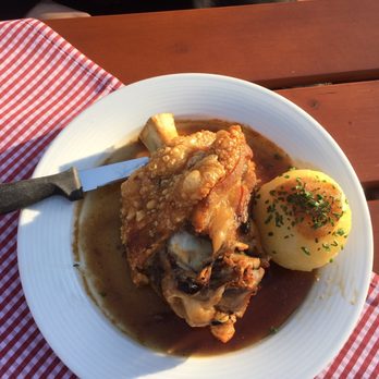 Augustiner-Keller - Pork knuckle with dumpling - Bavarian Near Me - Munich, BY
