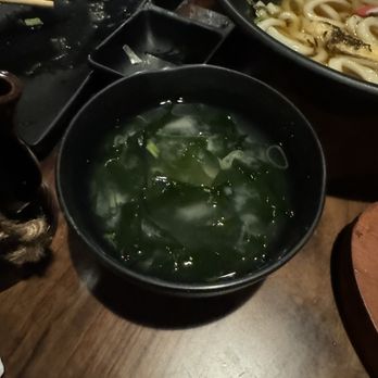 Kan Sushi - Watery Miso Soup - Sushi Bars Near Me - Honolulu, Hawaii Kan Sushi - Watery Miso Soup - Sushi Bars Near Me - Honolulu, Hawaii