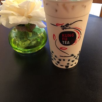 Kung Fu Tea - Wintermelon milk green tea 70% sweet - Bubble Tea Near Me - Murphy, Texas