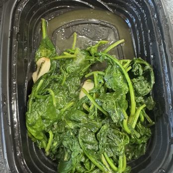 The Capital Grille - Saut-ed Spinach with Garlic Confit - Steakhouses Near Me - Costa Mesa, California
