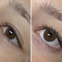 Johné Beauty Bar - Lash lift and tint results