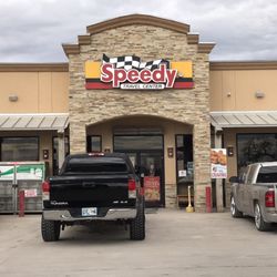 Speedy Travel Center - Front of gas station/store.