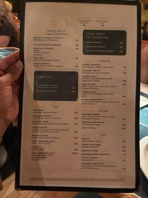 Menu photo 1 Bottega Salaria Fredericksburg, TX Menu photo 1 Bottega Salaria Fredericksburg, TX