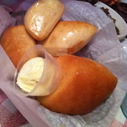 Logan's Roadhouse - Table rolls.