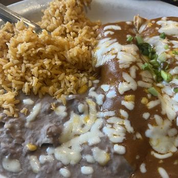 Casa Lupe - Lupe Chicken enchiladas. So flavorful!!! - Mexican Near Me - Yuba City, California