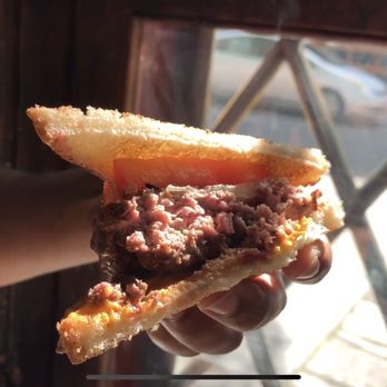 Louis' Lunch - The Original Burger - Burgers Near Me - New Haven, Connecticut