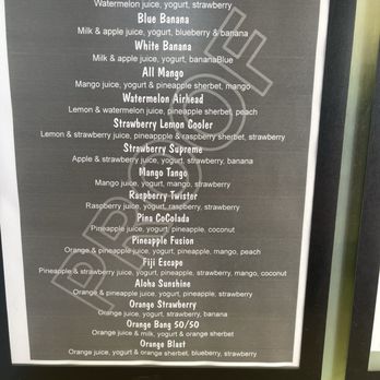 Jujubar - Menu - Juice Bars & Smoothies Near Me - Costa Mesa, California