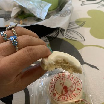 Chicken Salad Chick - Small Handfrosted Cookie - Southern Near Me - Mechanicsville, Virginia Chicken Salad Chick - Small Handfrosted Cookie - Southern Near Me - Mechanicsville, Virginia