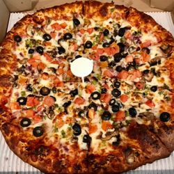Strongman Pizza - Vegetarian pizza