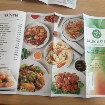 The Jade Cuisine - Back side of menu - Chinese Near Me - Rancho Cordova, California The Jade Cuisine - Back side of menu - Chinese Near Me - Rancho Cordova, California