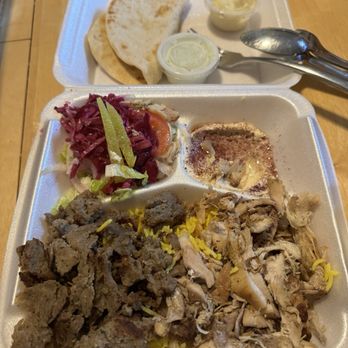 Shawarmin Grill - BYO Bowl -half gyro meat half shawarma - Falafel Near Me - Saint Paul, Minnesota