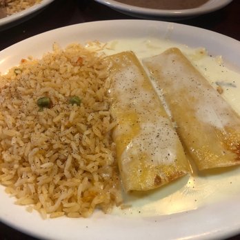3 Hermanos - Combo uno, no red sauce, cheese enchiladas only. Beans on the side. Comes with a hard shell taco (next picture) - Mexican Near Me - Maiden, North Carolina 3 Hermanos - Combo uno, no red sauce, cheese enchiladas only. Beans on the side. Comes with a hard shell taco (next picture) - Mexican Near Me - Maiden, North Carolina