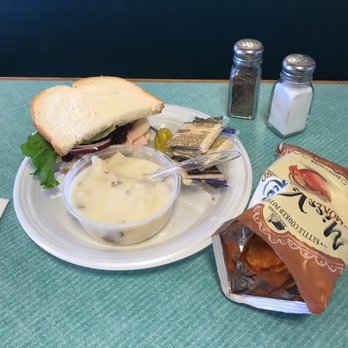 WASATCH DELI AND CATERING, L.C. - 1/2 Turkey Berry, potato soup, and BBQ chips. $8 meal. - Caterers Near Me - Sandy, Utah WASATCH DELI AND CATERING, L.C. - 1/2 Turkey Berry, potato soup, and BBQ chips. $8 meal. - Caterers Near Me - Sandy, Utah