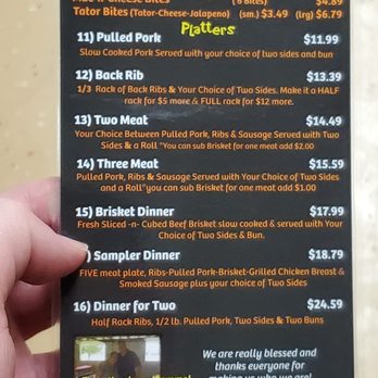 Delauders  BBQ - Menu - Barbeque Near Me - Sevierville, Tennessee