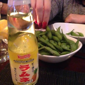 Aji 53 - The Japanese soda at aji53 and the Edimamis - Sushi Bars Near Me - Bay Shore, New York
