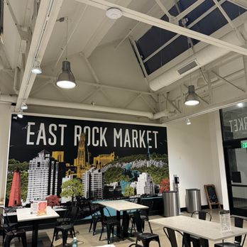 East Rock Market - Seating inside - Food Court Near Me - New Haven, Connecticut East Rock Market - Seating inside - Food Court Near Me - New Haven, Connecticut