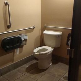 Women's stall handicap accessible.