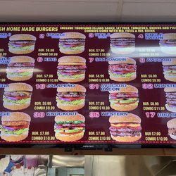 Sno-White Drive In - Menu