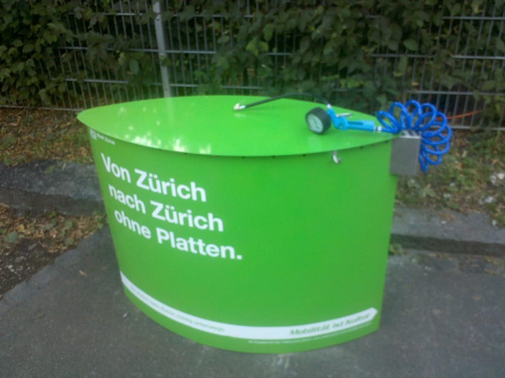 Velopumpstation Helvetiaplatz