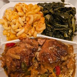 Chi’ Soul Food - Smothered Chicken $25.00
