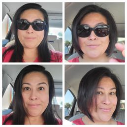 I CHOPPED IT OFF! I love it! Thank you Amy!