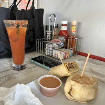 The Eatery By Ryan - Breakfast wrap and Bloody Mary. - Breakfast & Brunch Near Me - Fort Myers, Florida
