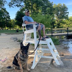 Hinckley Lake Reservior - Enjoying the pake