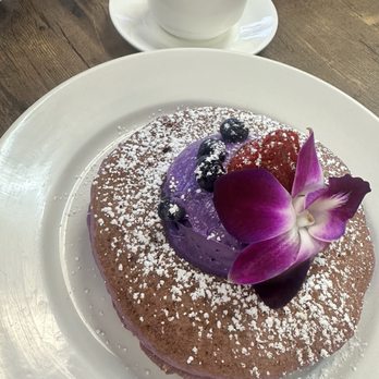 Guieb Cafe - Ube Mascarpone Pancake - New American Near Me - Aiea, Hawaii