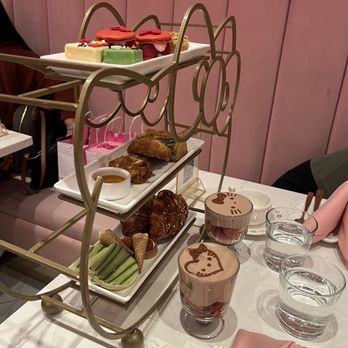 Hello Kitty Cafe - Afternoon tea food tray - Cafes Near Me - Irvine, California Hello Kitty Cafe - Afternoon tea food tray - Cafes Near Me - Irvine, California