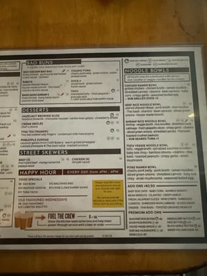 Menu photo 1 86 Forks Bar + Table Pensacola, FL