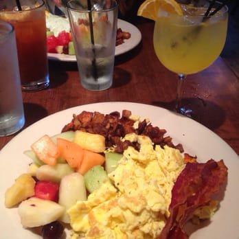 Mama's on the Half Shell - Needful breakfast with scrambled eggs, bacon and house potatoes - Bars Near Me - Baltimore, Maryland