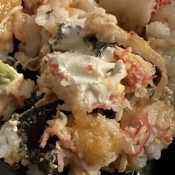 Nori Sushi & Grill - So much cream cheese - Japanese Near Me - Aurora, Illinois