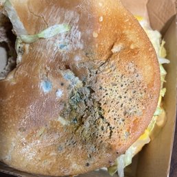 Big Mac with mold