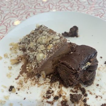 Rick's Dessert Diner - Hazelnut Chocolate Torte - Desserts Near Me - Sacramento, California Rick's Dessert Diner - Hazelnut Chocolate Torte - Desserts Near Me - Sacramento, California