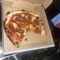 Classic pepperoni pizza Classic pepperoni pizza