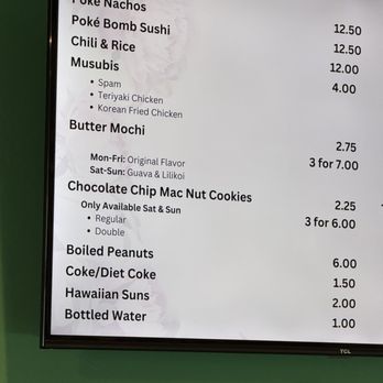 Aloha Fresh - Menu - Poke Near Me - San Jose, California